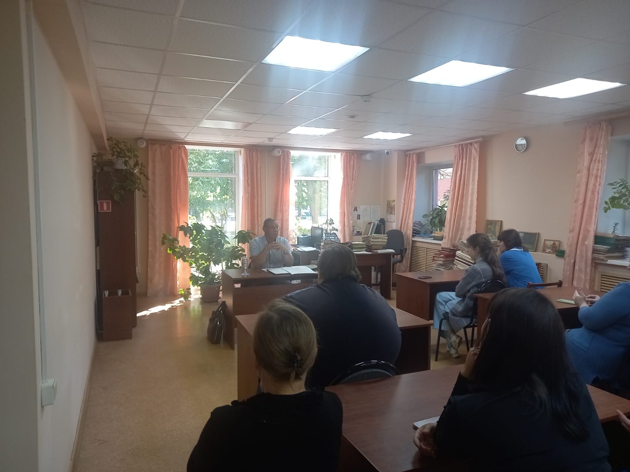 Состоялась встреча сотрудников ГКАУ «ЦГА Республики Мордовия» со специалистом учебно-медицинского центра «Спасение» по линии МЧС России Е.А. Ковалевым