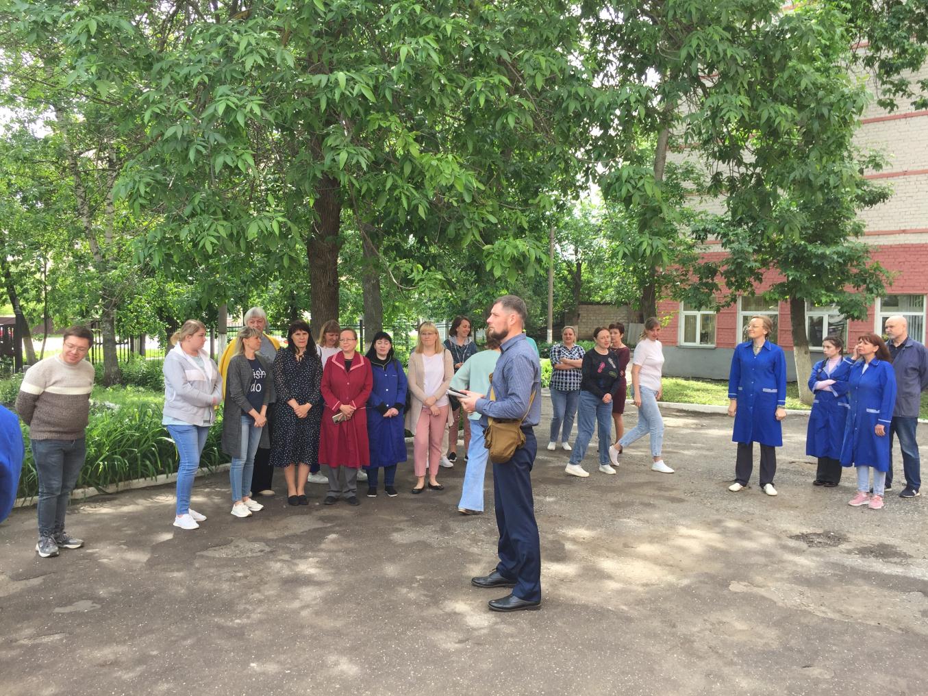 ​В Центральном государственном архиве Республики Мордовия состоялась плановая тренировка по эвакуации сотрудников 