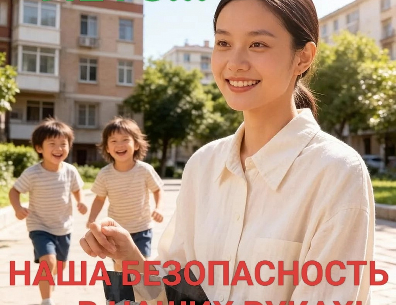 ЛЕТНИЕ КАНИКУЛЫ: НАША БЕЗОПАСНОСТЬ – В НАШИХ РУКАХ!