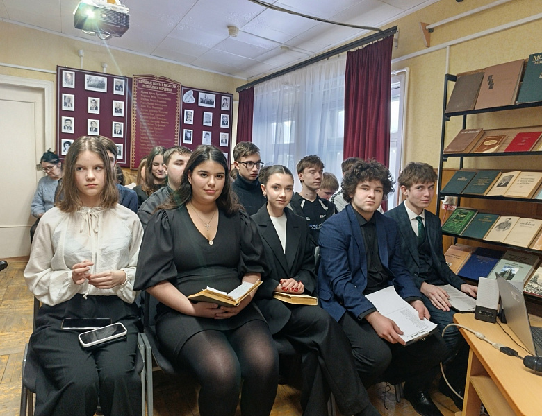 Архивисты ЦГА Республики Мордовия приняли участие в просветительской программе «Полежаев: поэзия против судьбы», приуроченной памяти А.И. Полежаева