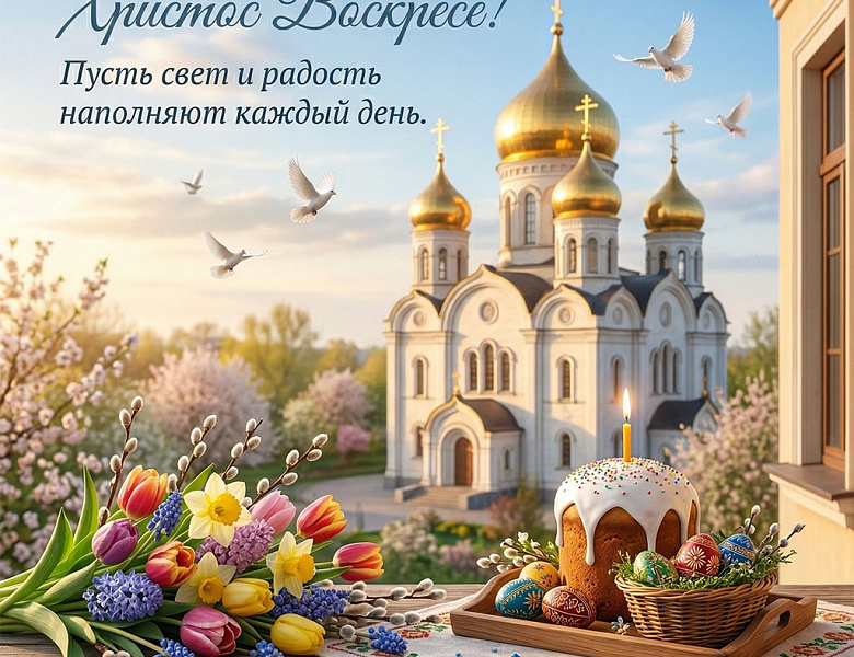 Коллектив Центрального государственного архива Республики Мордовия поздравляет всех православных верующих со Светлым Христовым Воскресением!