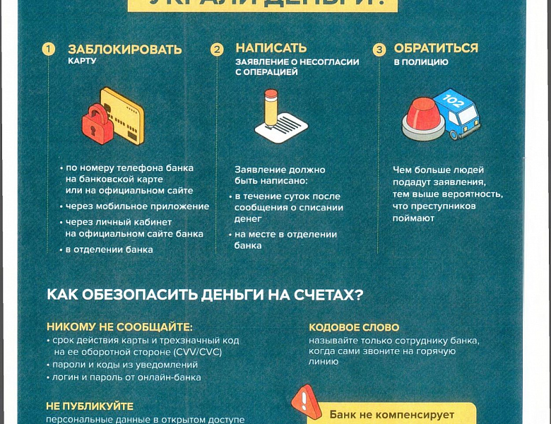 Информация об основных схемах преступлений, совершаемых мошенническим путем, в том числе с использованием IT-технологий